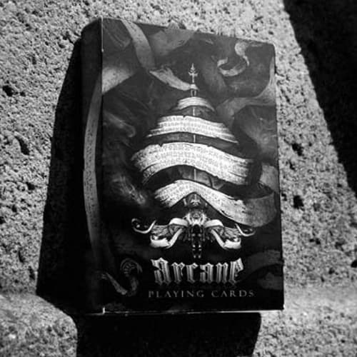 아케인덱 블랙 (Arcane Playing Cards Black)
