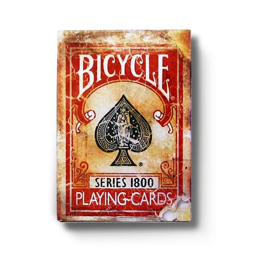 마크드 빈티지 1800덱 레드 (MARKED VINTAGE 1800 PLAYING CARDS RED)