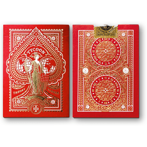 타이쿤덱-레드 (Tycoon Playing Cards - Red)