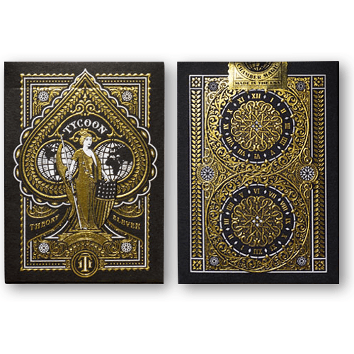 타이쿤덱-블랙 (Tycoon Playing Cards - Black)