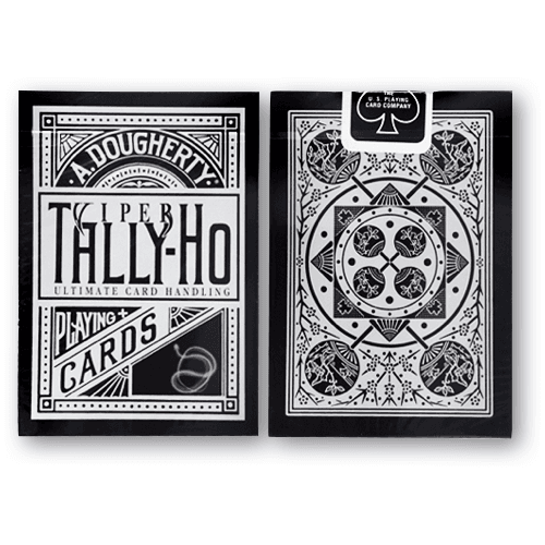 탈리호 블랙 바이퍼 팬백 (Tally-Ho Black Viper Fan Back)
