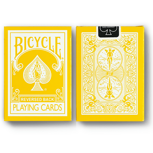 리버스드백 옐로우덱 (Reversed Back Bicycle Deck_Yellow) Yellow Deck 2nd Generation