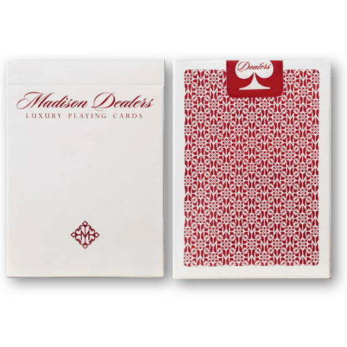 매디슨 딜러 플레잉 카드 레드보더 (Madison Dealer Playing Cards Red Border)