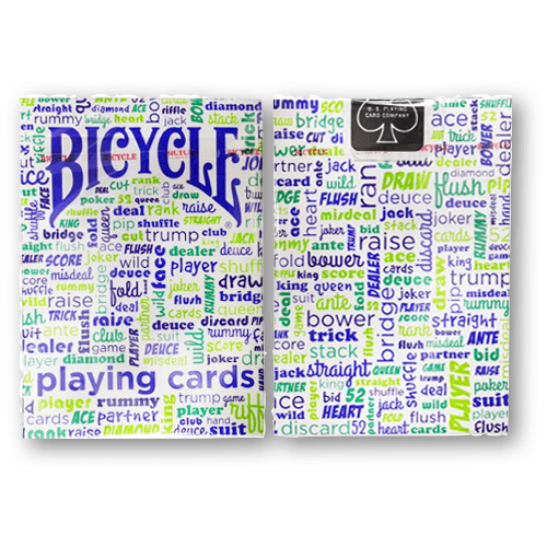 바이시클 테이블 토크덱 - 블루 (Bicycle Table Talk Deck-Blue)