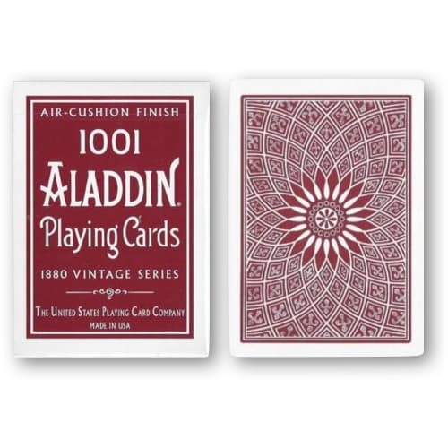 알라딘 돔백 레드 (Vintage 1001 Aladdin Dome Back Playing Cards - Red)